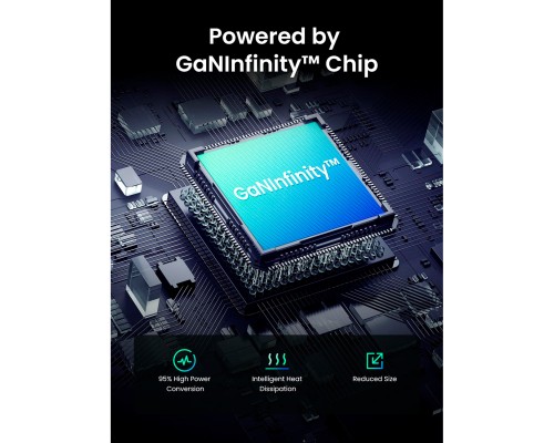 Зарядний пристрій Ugreen USB-C PD30W GaN X703 gray (35006)