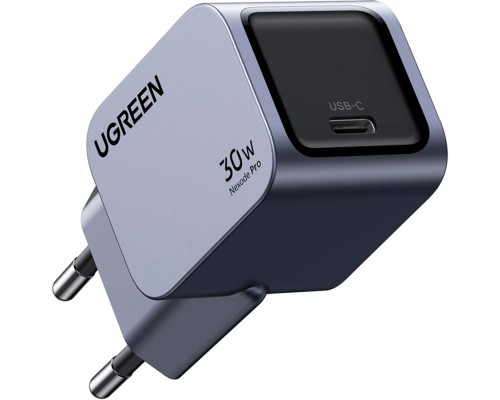 Зарядний пристрій Ugreen USB-C PD30W GaN X703 gray (35006)