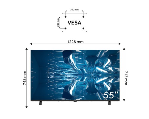 Телевізор Haier H55K85FUX