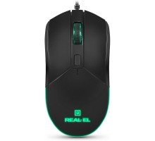 Мишка REAL-EL RM-515 USB Black (EL123200059)