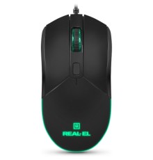 Мишка REAL-EL RM-515 USB Black (EL123200059)