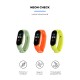 Ремінець до фітнес браслета Armorstandart комплект 3шт Xiaomi Mi Band 7/6/5 Neon Check (ARM57626)