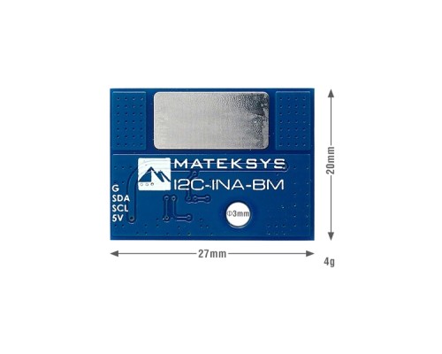 Датчик струму MATEK I2C-INA-BM (I2CINABM)