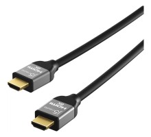 Кабель мультимедійний HDMI M to HDMI M 2.0m V2.1 8K 60Hz HDR10 HLG 48Gbp J5create (JDC53-N)