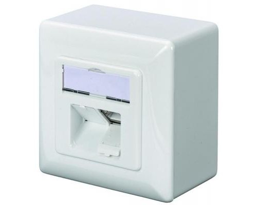 Комп'ютерна розетка Digitus 2xRJ45 FTP, для відкритої проводки (DN-9002-N)