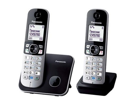 Телефон DECT Panasonic KX-TG6812UAB