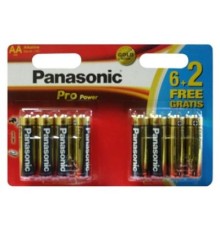Батарейка Panasonic AA PRO POWER * 8 (LR6XEG/8BW)