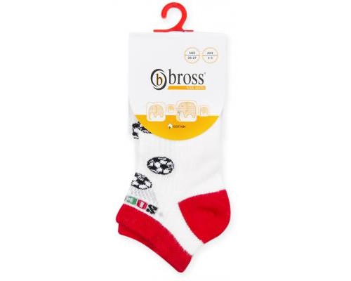 Шкарпетки дитячі Bross з м'ячами бежеві 3-5 років (10935-3-5B-beige)