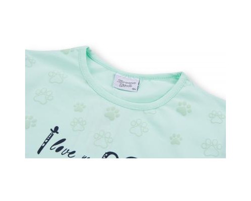 Набір дитячого одягу Breeze з лапками (8697-110G-mint)