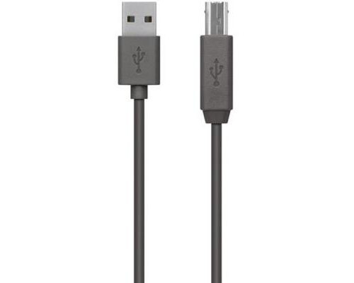 Кабель для принтера USB 2.0 AM/BM 3.0m Belkin (F3U154bt3M)