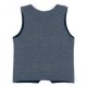 Жилет дитячий Breeze трикотажний з кишеньками (10568-86B-blue)