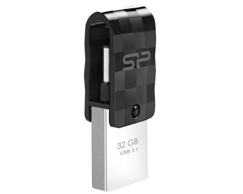 USB флеш накопичувач Silicon Power 32GB Mobile C31 USB 3.1 / USB Type-C (SP032GBUC3C31V1K) USB флеш накопичувач Silicon Power 32GB Mobile C31 USB 3.1 / USB Type-C (SP032GBUC3C31V1K)