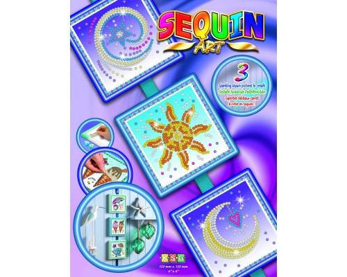 Набір для творчості Sequin Art SEASONS Cosmic ,Sun,Moon and Stars (SA1511) Набір для творчості Sequin Art SEASONS Cosmic ,Sun,Moon and Stars (SA1511)