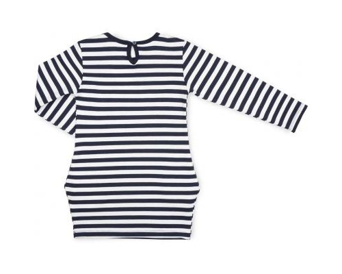 Плаття дитяче Breeze в полоску с короной (12309-128G-blue)