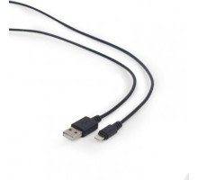 Дата кабель USB 2.0 AM to Lightning 0.1m Cablexpert (CC-USB2-AMLM-0.1M)