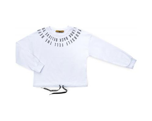 Кофта дитяча A-Yugi з куліскою (4110-158G-white)