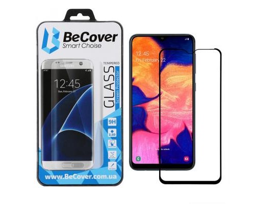 Скло захисне BeCover Samsung Galaxy A10 SM-A105 Black (703677)