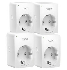 Розумна розетка TP-Link Tapo P100 (4-pack) (Tapo P100(4-pack))