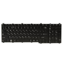 Клавіатура ноутбука PowerPlant TOSHIBA Satellite C650, L650 черный, черный фрейм (KB310685)