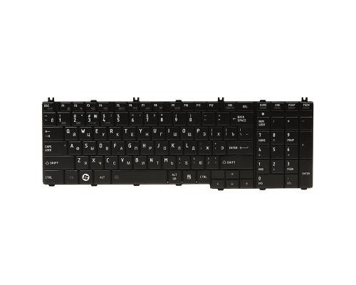 Клавіатура ноутбука PowerPlant TOSHIBA Satellite C650, L650 черный, черный фрейм (KB310685) Клавіатура ноутбука PowerPlant TOSHIBA Satellite C650, L650 черный, черный фрейм (KB310685)