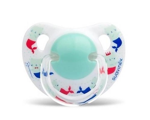 Пустушка Suavinex Морські Історії 6-18 міс зелена русалка (303864)