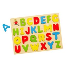 Розвиваюча іграшка Viga Toys Набір для навчання Алфавіт-пазл (58543)