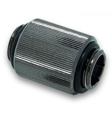 Фітинг для СРО Ekwb EK-AF Extender 20mm M-M G1/4 - Black Nickel (3831109846346)