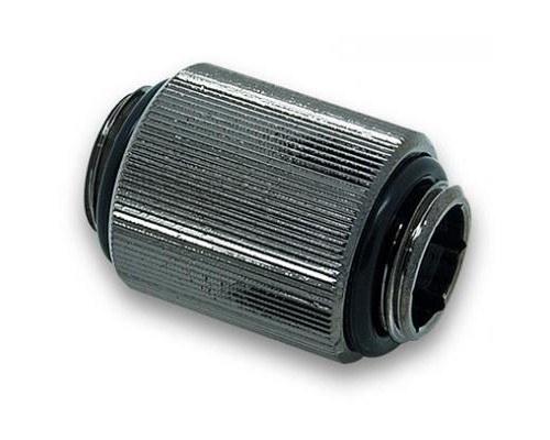 Фітинг для СРО Ekwb EK-AF Extender 20mm M-M G1/4 - Black Nickel (3831109846346)