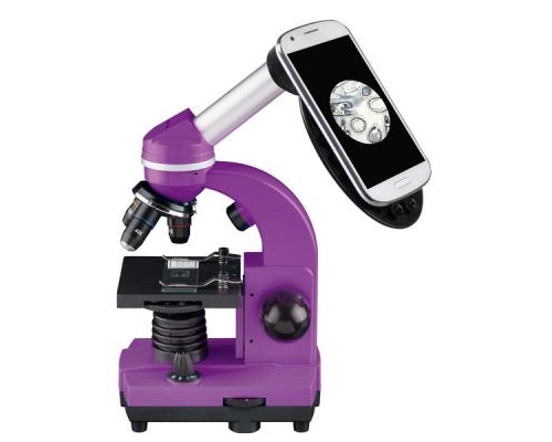 Мікроскоп Bresser Biolux SEL 40x-1600x Purple (926815)