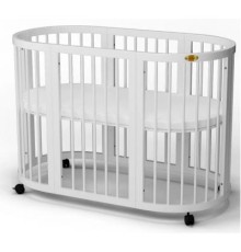 Ліжечко Ingvart SMART BED OVAL білий (1609003)
