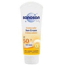 Дитячий крем Sanosan Baby сонцезахисний SPF 50+ 75 мл (4003583197682)