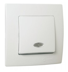 Вимикач MAKEL Lillium Natural Kare Біла (32001025)