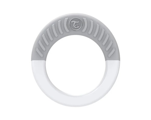 Прорізувач Twistshake Кільце 1 + міс, білий (78247)