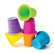 Розвиваюча іграшка Fat Brain Toys тактильна М'які чашки Suction Kupz 6 шт (F183ML)