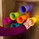 Розвиваюча іграшка Fat Brain Toys тактильна М'які чашки Suction Kupz 6 шт (F183ML)