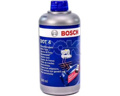 Гальмівна рідина Bosch DOT 4 0.5л (1 987 479 106)