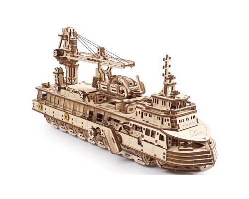 Конструктор Ugears Науково-дослідне судно (70135)