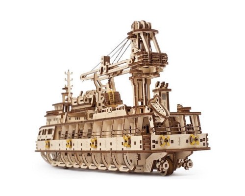 Конструктор Ugears Науково-дослідне судно (70135)