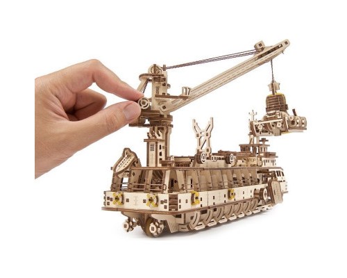 Конструктор Ugears Науково-дослідне судно (70135)