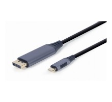 Кабель мультимедійний USB-C to DisplayPort 1.8m 4K 60Hz Cablexpert (CC-USB3C-DPF-01-6)
