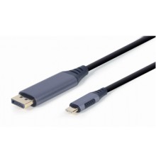 Кабель мультимедійний USB-C to DisplayPort 1.8m 4K 60Hz Cablexpert (CC-USB3C-DPF-01-6)