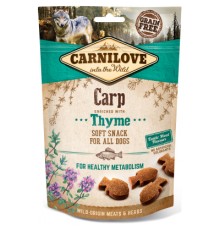 Ласощі для собак Carnilove Semi Moist з коропом і чебрецем 200 г (8595602527335)