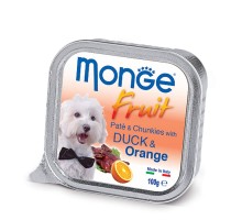 Консерви для собак Monge DOG FRUIT качка з апельсином 100 г (8009470013239)