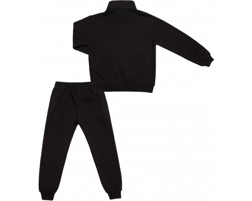 Спортивний костюм дитячий A-Yugi на блискавці (7052-140B-black)