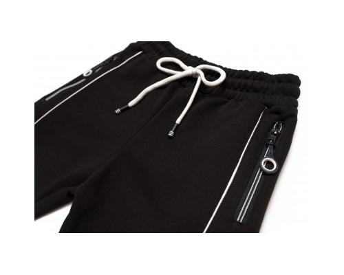 Спортивний костюм дитячий A-Yugi на блискавці (7052-140B-black)