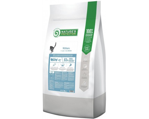 Сухий корм для кішок Nature's Protection Kitten All breeds 18 кг (NPB46043) Сухий корм для кішок Nature's Protection Kitten All breeds 18 кг (NPB46043)