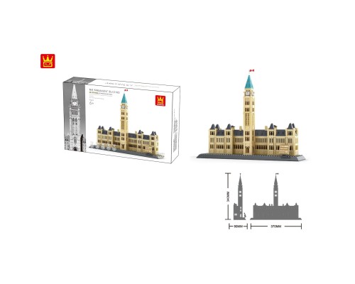Конструктор Wange Парламентський пагорб-Будівля парламенту Канади (WNG-Parliament-Hill)