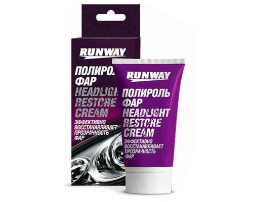Автополіроль Runway Поліроль для фар 50мл (RW0501)