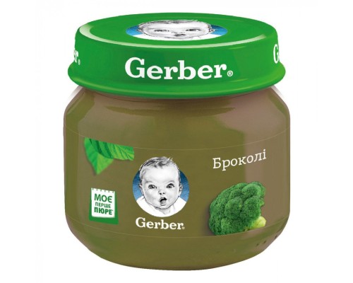 Дитяче пюре Gerber броколі 80 г (5900452078433)