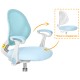 Дитяче крісло Evo-kids Mio Air Blue (Y-307 KBL)